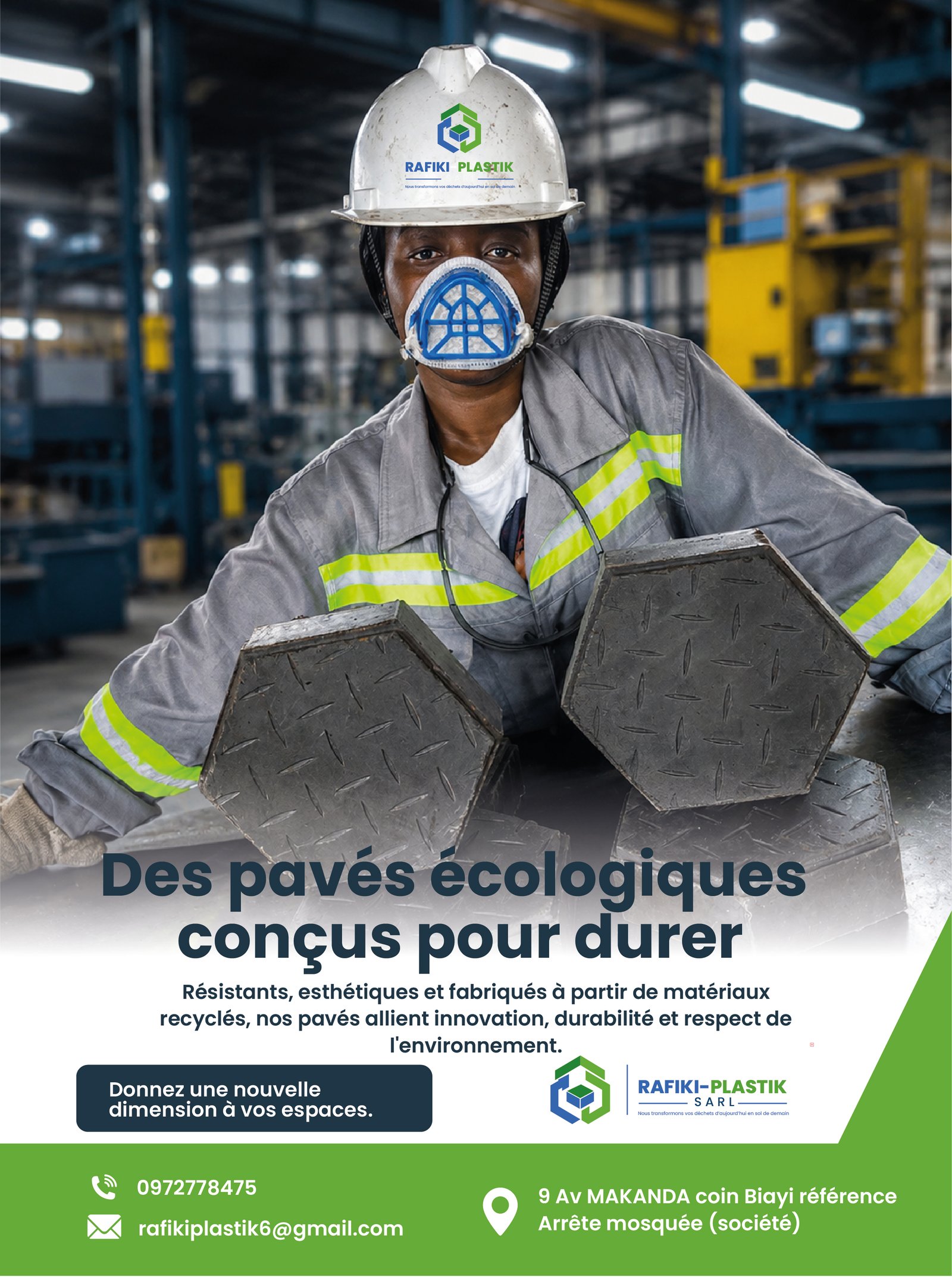 Des pavés écologiques conçus pour durer